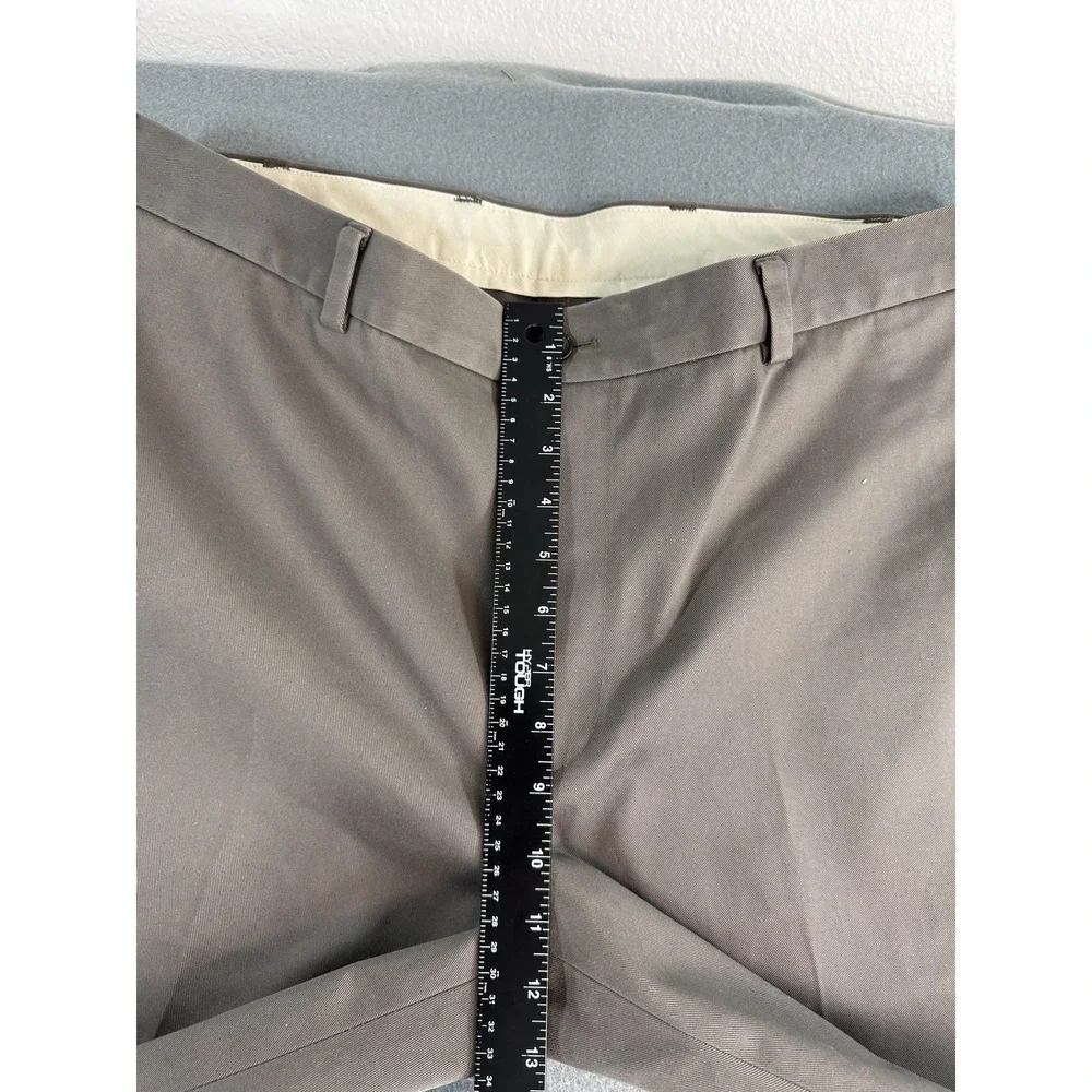 Brooks Brothers 346 Pants Mens 38x30 Brown Classic Fit Advantage Chino Clark